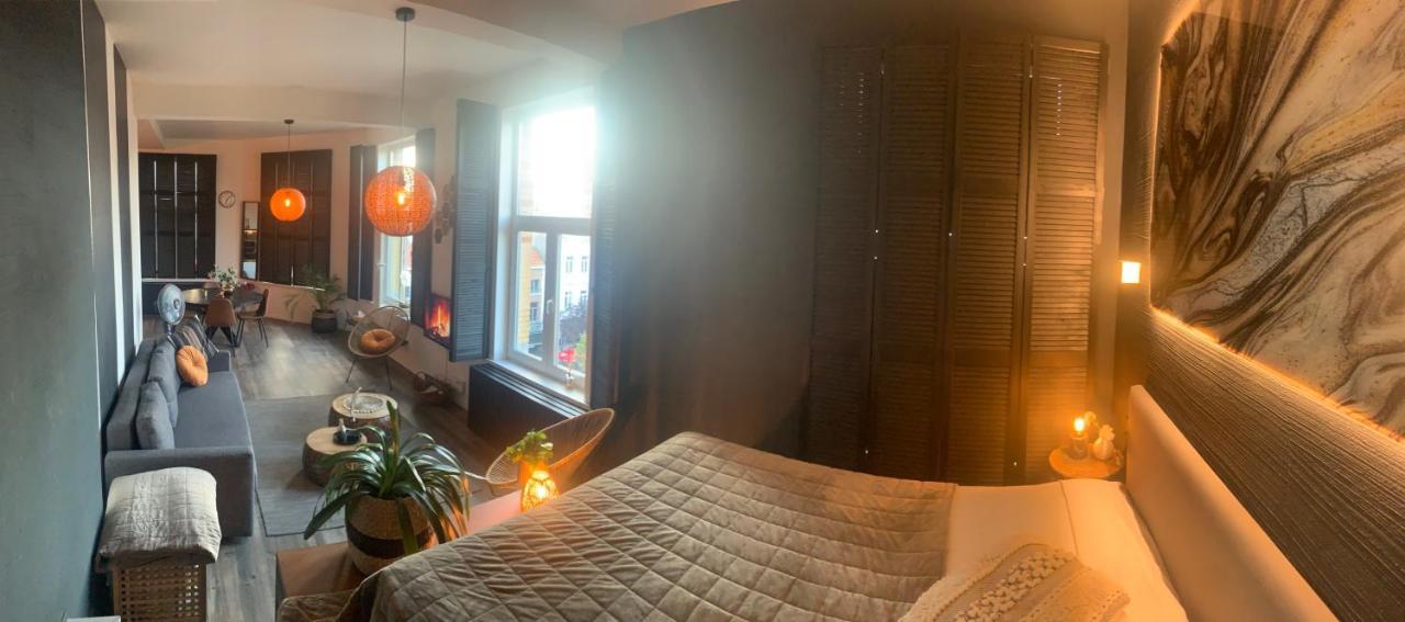 Sleep - Black And Gold Loft Cityview * Antuérpia