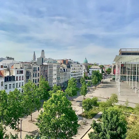 Sleep Inn - Black And Gold Loft Antwerp Cityview Exterior photo
